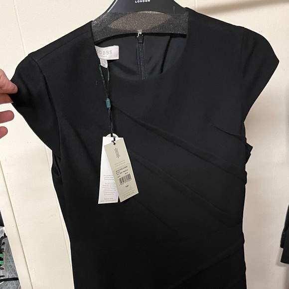 NWT HOBBS Black Mini Dress - Picture 7 of 7